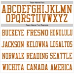 Orange Authentic Texas Custom White Jersey Mesh Football