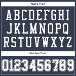 Mesh Football Jersey Custom Navy Authentic White-Gray