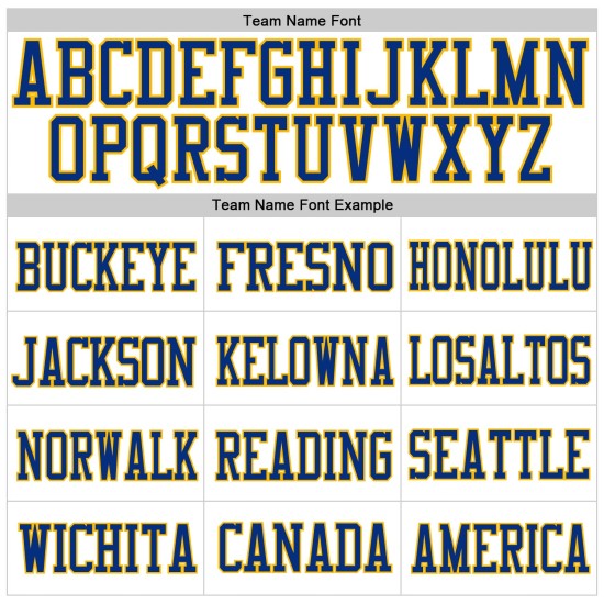 Football Authentic White Custom Mesh Jersey Royal-Gold