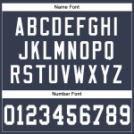 White Mesh Jersey Custom Football Navy Authentic