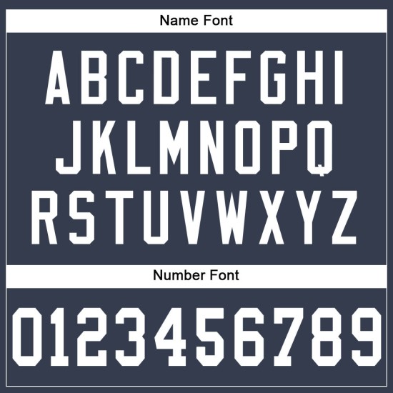 White Mesh Jersey Custom Football Navy Authentic