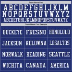 Jersey Royal White Custom Mesh Authentic Football