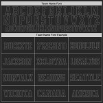 Black Custom Steel Jersey Mesh Football Gray Authentic