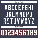 Custom Football Navy Mesh White-Red Jersey Authentic